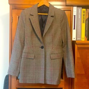 & OTHER STORIES plaid blazer. EUC. Size US 2.